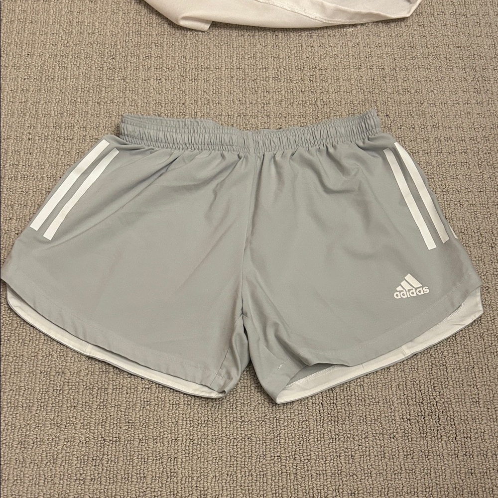Adidas Women's Athletic Gray Shorts